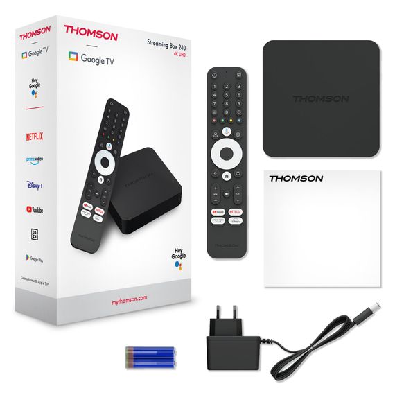Медіаплеєр THOMSON Streaming Box 240 4K UHD (223489) | Зображення 2
