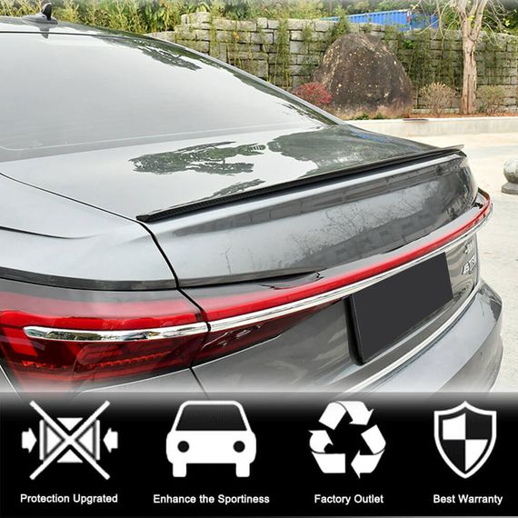 Спойлер V3 (для SD, Карбон) для Ауди A6 C8 2018- гг | Зображення 1