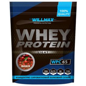 Протеїн Willmax Whey Protein 65 1000 g /25 servings/ Cherry