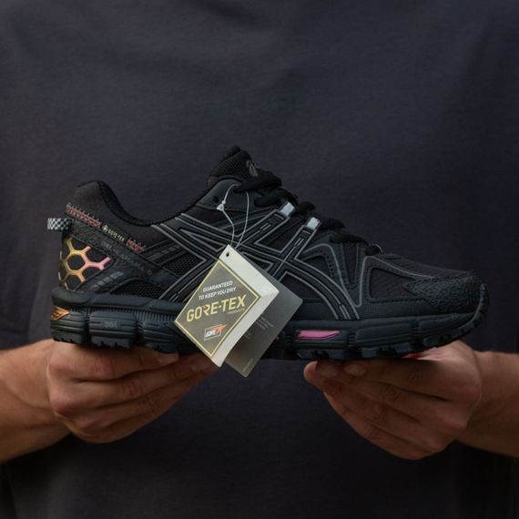 Кросівки демісезонні  Asics Gore-Tex колір чорний/червоний | Зображення 1