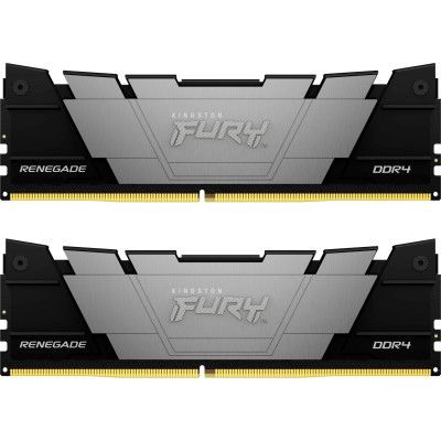 Модуль памяти для компьютера DDR4 64GB (2x32GB) 3600 MHz Renegade Black Kingston Fury (ex.HyperX) (KF436C18RB2K2/64)