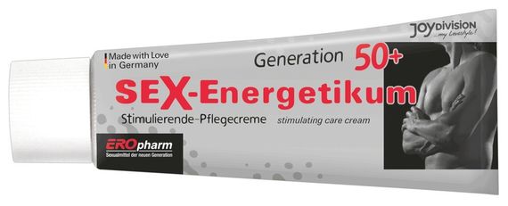 Ерекційний крем JOY Division Sex Energetic 50+ Sexenergy Cream, 40 мл | Зображення 1