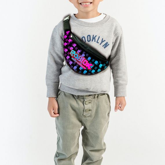 Сумка-бананка "Roblox" с  принтом ,32х15см,детская,молодежная (00023)