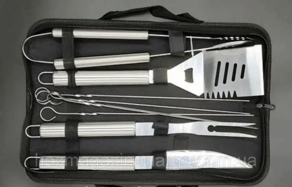 Набор для Барбекю и гриля. 8 предметов. Для мангала и тандыра | Зображення 6