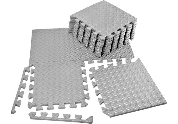 Мат-пазл EasyFit SwallowTail EVA 120х60х1 см татамі ластівчин хвіст Сірий (EF-1950-30-GY)