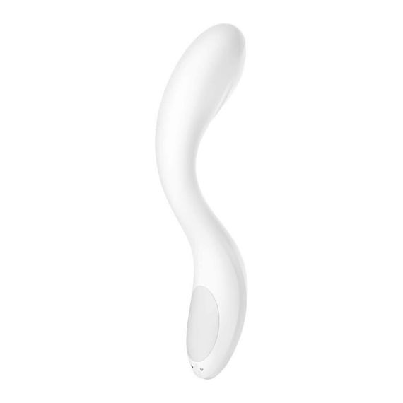 Вибратор с подвижным шариком Satisfyer Rrrolling Pleasure для точечной стимуляции точки G, белый Sex Aura | Зображення 3