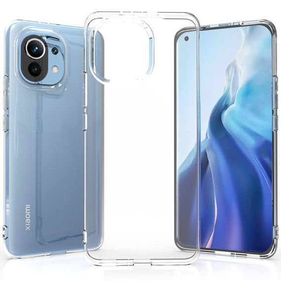 TPU чехол Epic Transparent 1,0mm для Xiaomi Mi 11 | Зображення 2