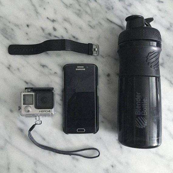 Шейкер спортивний (пляшка) BlenderBottle SportMixer 28oz/820ml Black (Original) | Зображення 8