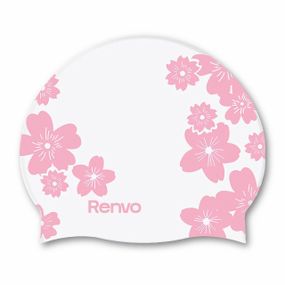 Взрослая Шапочка для плавания Renvo Selva Уни Белый Розовый OSFM (2SC500-0305)