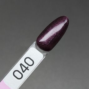 Гель-лак Toki-Toki № 040 баклажан із блиском 5мл