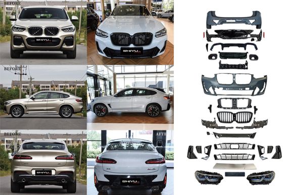 Комплект рестайлінгу в M-Sport 2024 для BMW X4 G02 2018- рр