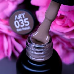 Гель-лак ART in detail 35 (теплий світло-коричневий) 6мл