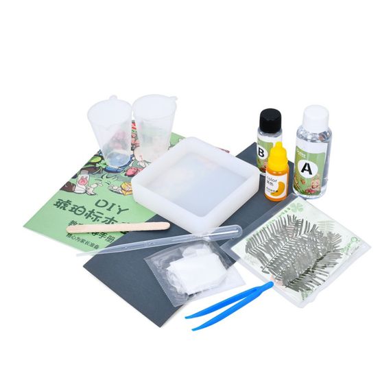 Дитячий набір для творчості "Сухоцвіт" FG231102004M, пінцет, фарба, застигаюча рідина | Зображення 1