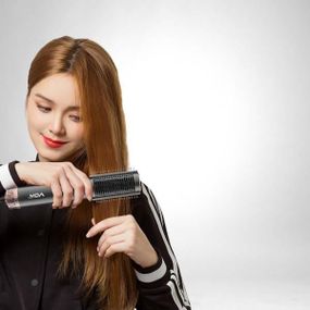 Фен-щітка стайлер з керамічним покриттям 3 режими VGR 3 в 1 V-490