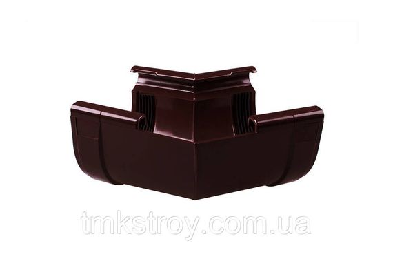 Угол внутренний 135° для желоба водосточной системы Profil (Профиль) 130/100, Коричневый