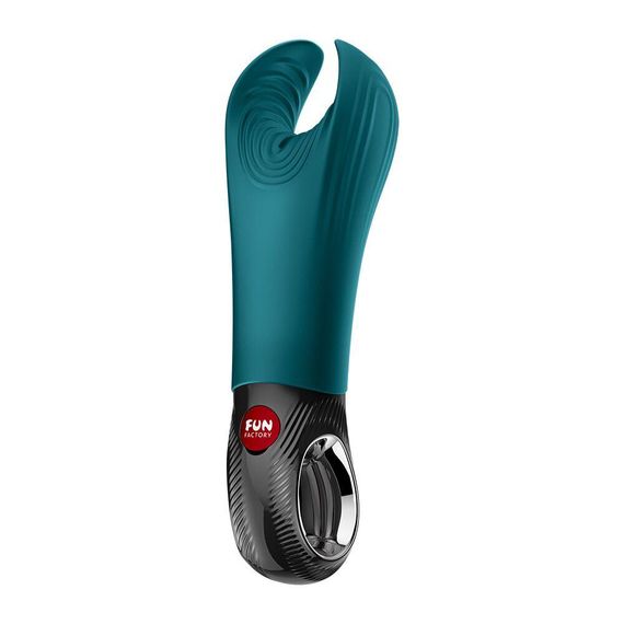 Вібратор для пеніса Fun Factory MANTA Bottle Green, підходить для парних ігор Sex Aura | Зображення 2