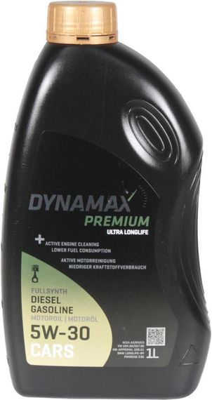 Моторна олива DYNAMAX ULTRA LONGLIFE 5W30 1л.