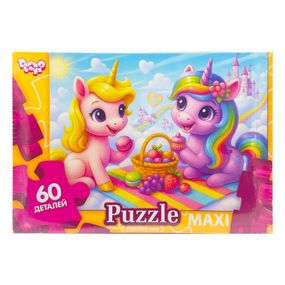 Дитячі пазли-максі "Поні на пікнику" Mx60-12-01, 60 елементів