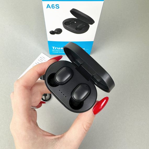 Бездротові навушники A6S series, EarBuds (Чорний) | Зображення 4