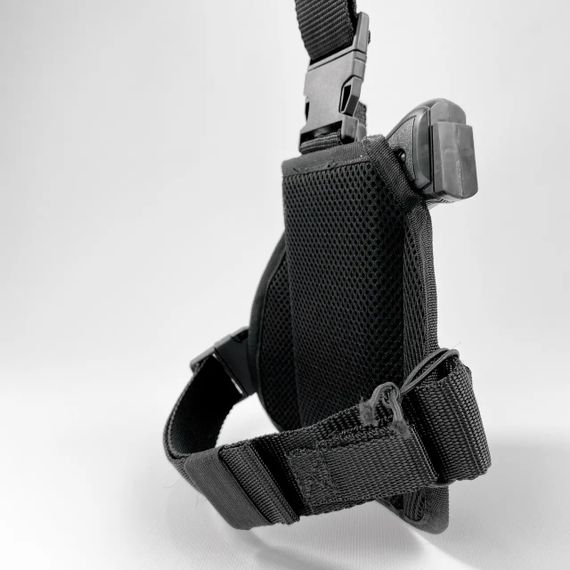 Кобура на бедро для ПМ из Molle черная(LE2438) | Зображення 7