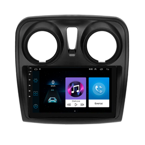 Штатная магнитола 9" Lesko для Dacia Sandero II Рестайлинг 2016-2020 1/16Gb Wi-Fi GPS Base Дачия