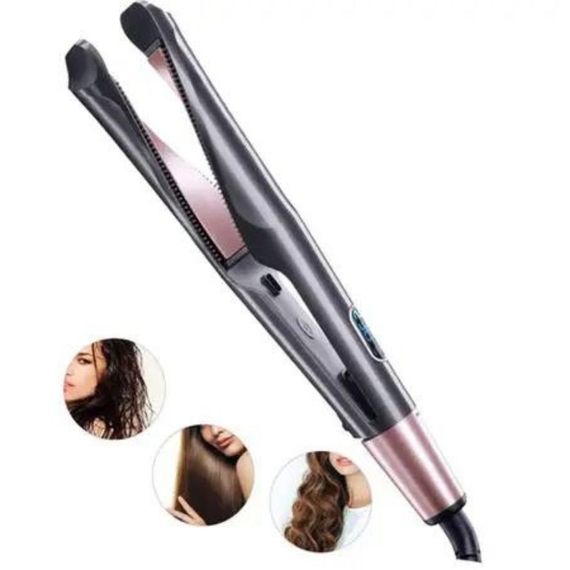 Плойка спиральная HAIR CURLER 106 2в1 (WM-002) (40) черный/розовый (MER-15069_343) | Зображення 3