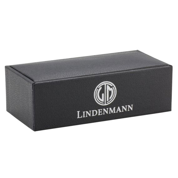 Запонки Lindenmann 10028 з блакитним котячим оком | Зображення 1