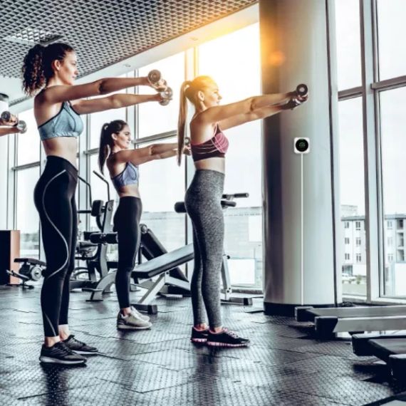 Анализатор качества воздуха, монитор риска передачи инфекций, датчик CO₂ температуры влажности Honeywell HTRAM | Зображення 5