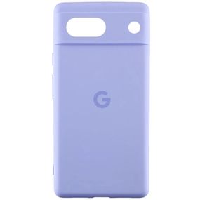 Чехол Silicone Cover Lakshmi Full Camera (AAA) with Logo для Google Pixel 7a Сиреневый / Dasheen