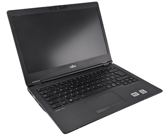 Ультрабук Fujitsu LifeBook U7410 / 14" (1920x1080) IPS / Intel Core i5-10210U (4 (8) ядра по 1.6 - 4.2 GHz) / 8 GB DDR4 / 240 GB SSD / Intel UHD Graphics / WebCam б/у | Зображення 1