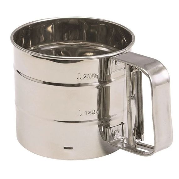 Кружка-сито для просіювання борошна Bohmann BH-7742, з нержавіючої сталі, 600 гр., зручна і практична | Зображення 5