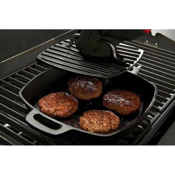 Чавунна сковорода-гриль 24 см. Broil King 91658 Код: 003350 | Зображення 7