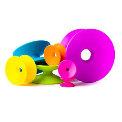 Развивающая игрушка Fat Brain Toys Spoolz Цветные катушки (FA181-1) - Топ Продаж! | Зображення 3