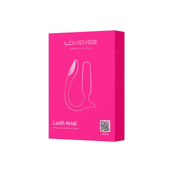 Анальна смарт-вібропробка Lovense Lush Anal, дуже потужна, LED-підсвічування | Зображення 5