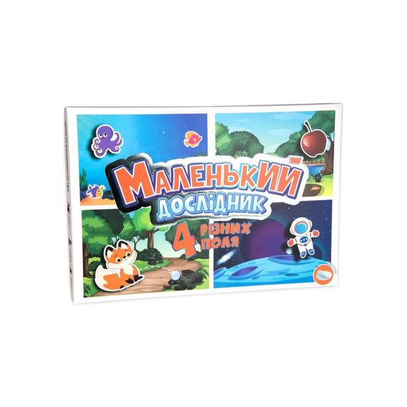 Настольная игра "Маленький исследователь" Strateg 30294 на липучках | Зображення 1