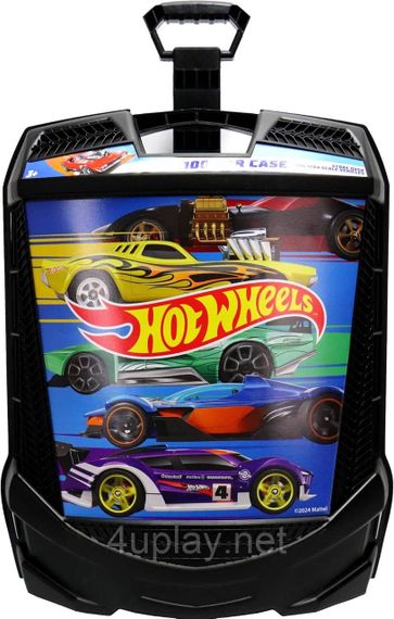Кейс Хот Вілс, валіза для зберігання 100 машинок Оригінал Hot Wheels 100 Car Rolling Storage