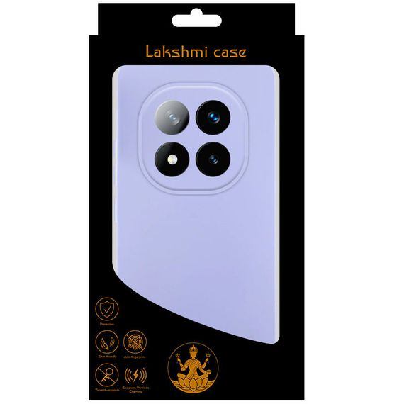 Чехол Silicone Cover Lakshmi Full Camera (AAA) для Xiaomi Redmi Note 14 Pro 4G Сиреневый / Dasheen | Зображення 3