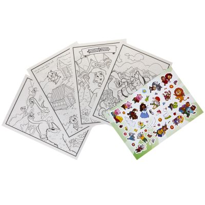 Набор для творчества Crayola Mini Kids Раскраска Любимые сказки, 96 страниц (25-1080) | Зображення 2