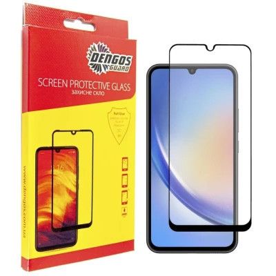 Чехол для мобильного телефона Dengos Kit for Samsung Galaxy A34 5G case + glass (Black) (DG-KM-41) - Топ | Зображення 5