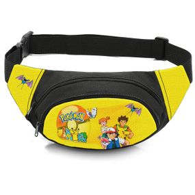 Сумка-бананка дитяча з принтом Покемон поясна сумка для хлопчика (4586)
