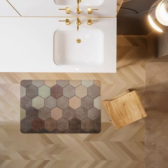 Вологопоглинаючий килимок шестикутники 38*58CM*3MM (D) SW-00001571 | Зображення 4