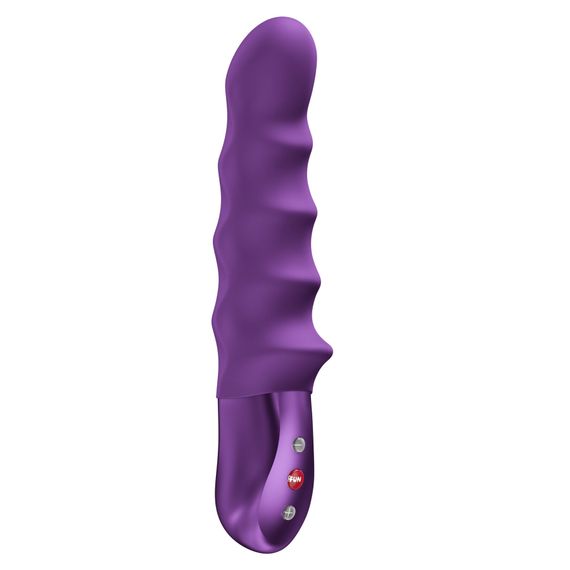 Пульсатор Fun Factory Stronic Real Bottle Green, 10 режимов работы, перезаряжаемый, Фиолетовый