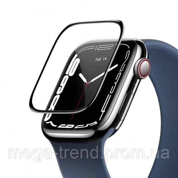 Захисне скло Soft Edge HOCO для iWatch 41mm Series 7 |A30| | Зображення 7