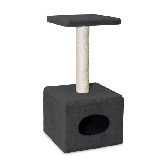 Дряпка Природа Д1 для котів з будкою капучино 32x32x65 см | Зображення 3