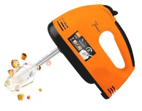 Міксер 7 швидкостей 260 Вт 2 віночки; 2 крюка для теста DOMOTEC R6633O | Зображення 2
