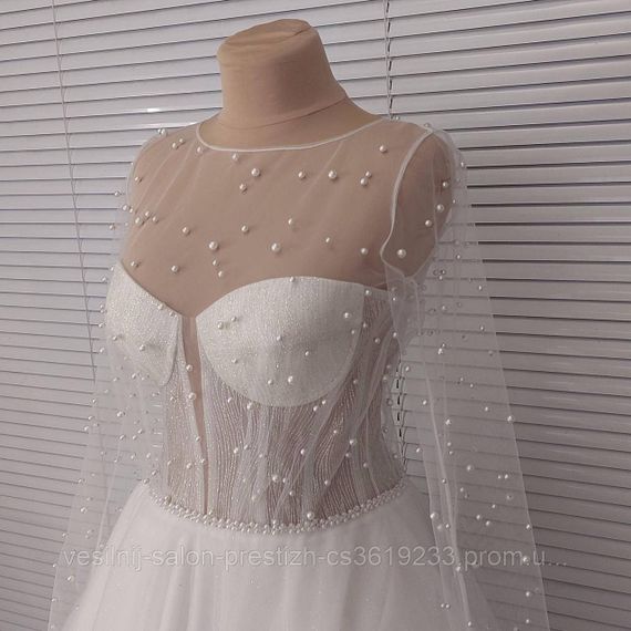 Весільна сукня перлинка