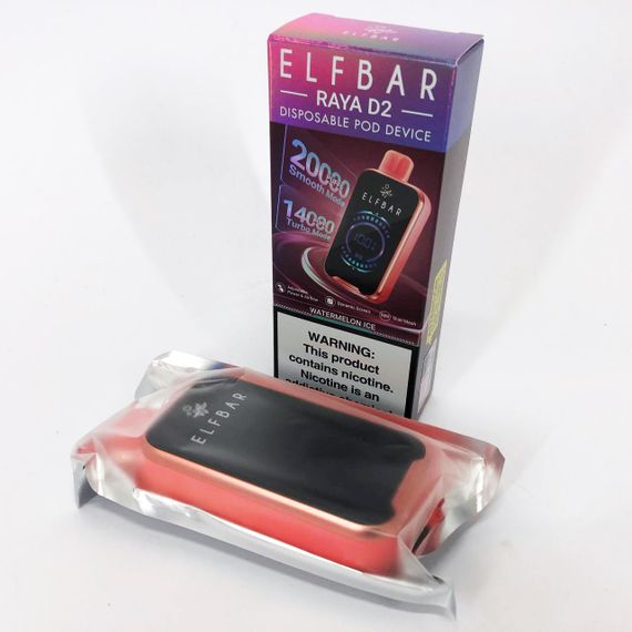 ELF BAR RAYA D2 20000 смак Кавун (Watermelon Ice) (ws66861-12) | Зображення 1