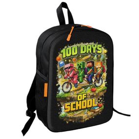 Рюкзак шкільний дитячий з принтом Minecraft Кріпер 36х27 см підлітковий для хлопчика, дівчинки (4727)