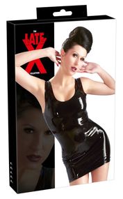 Мини-платье LATEX (черное) sexstyle