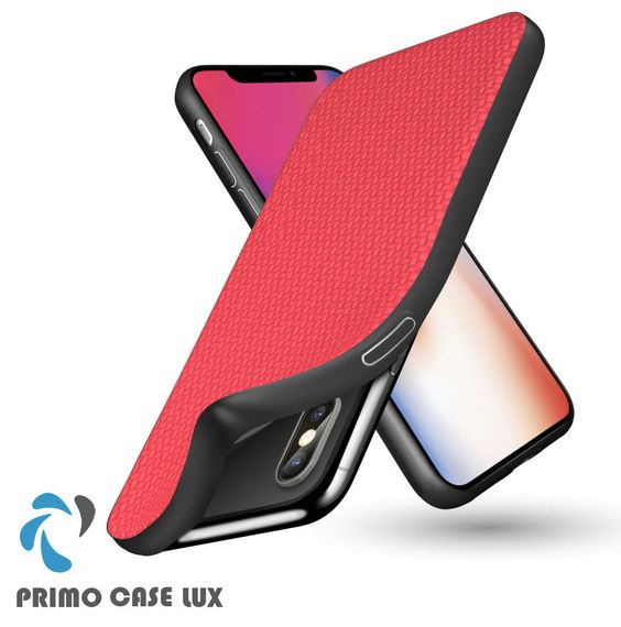 Чохол накладка Primo Case Lux для Apple iPhone X / iPhone XS - Red | Зображення 5